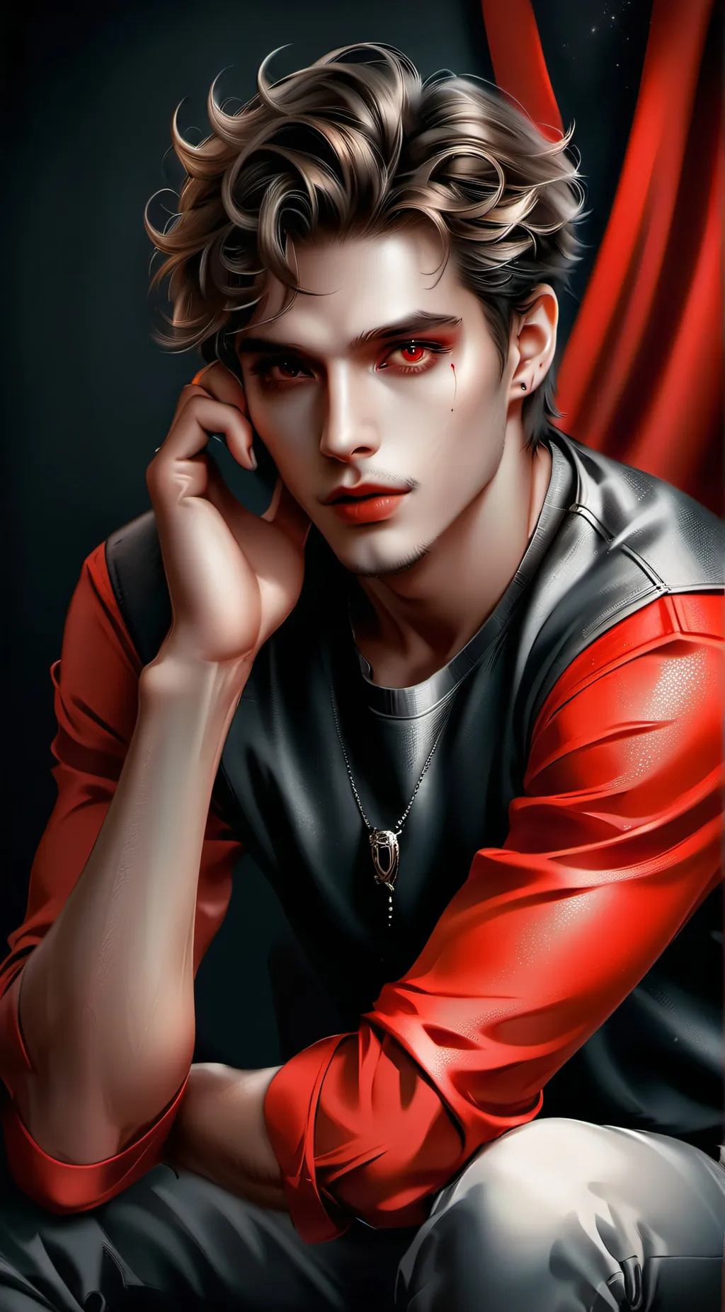 ai character: Cedric diggory background