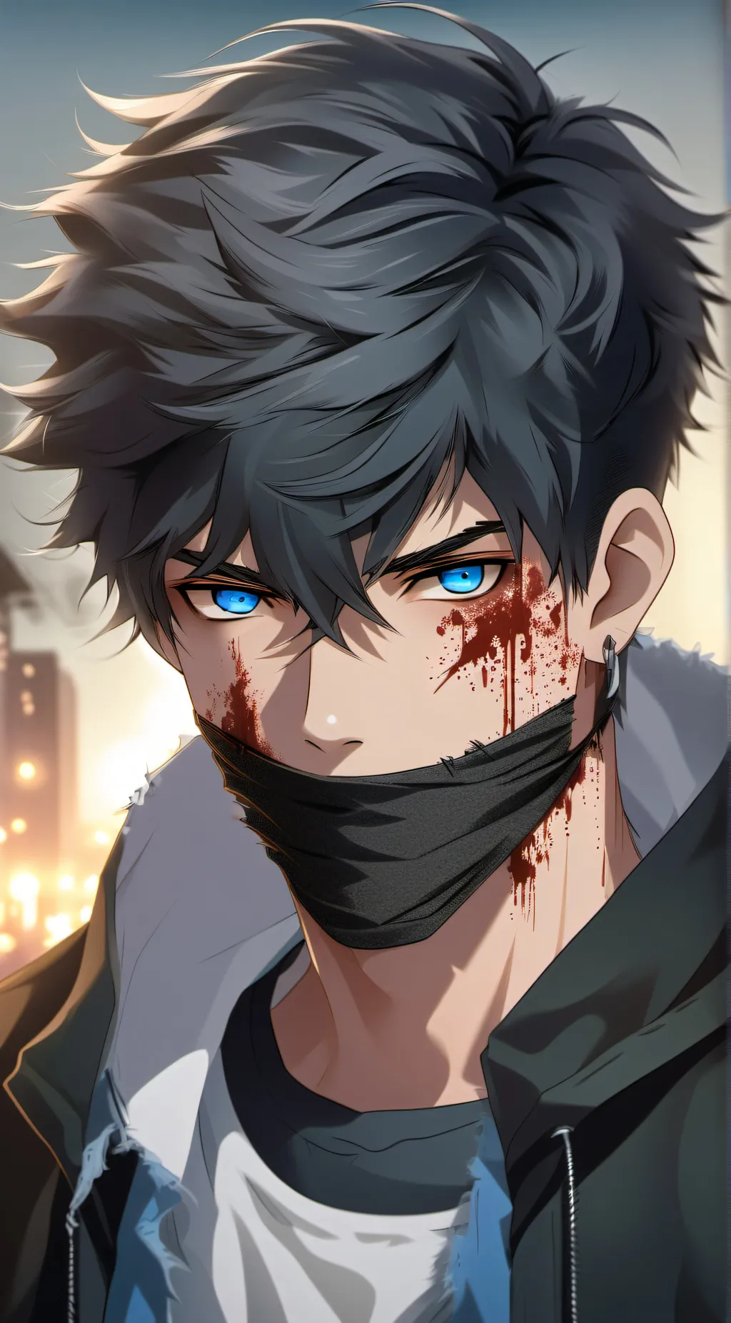 ai character: leo background