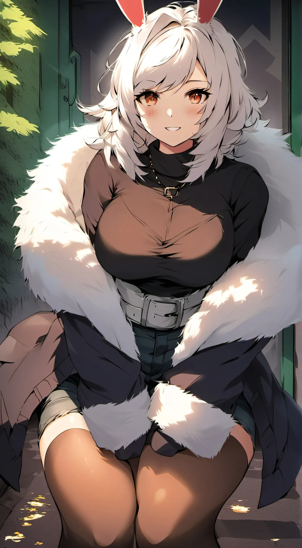 ai character: Caroline  background