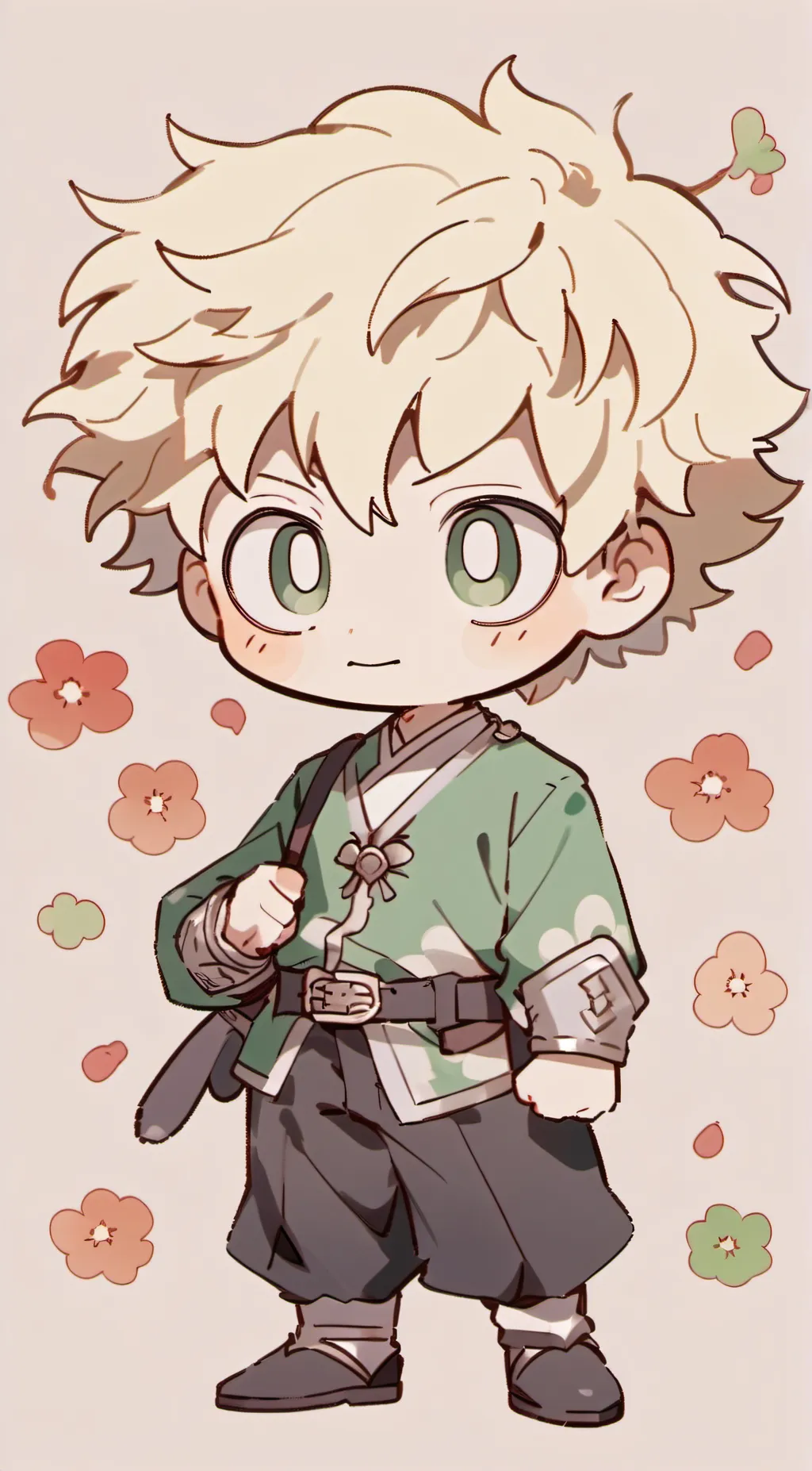 ai character: bakugou background