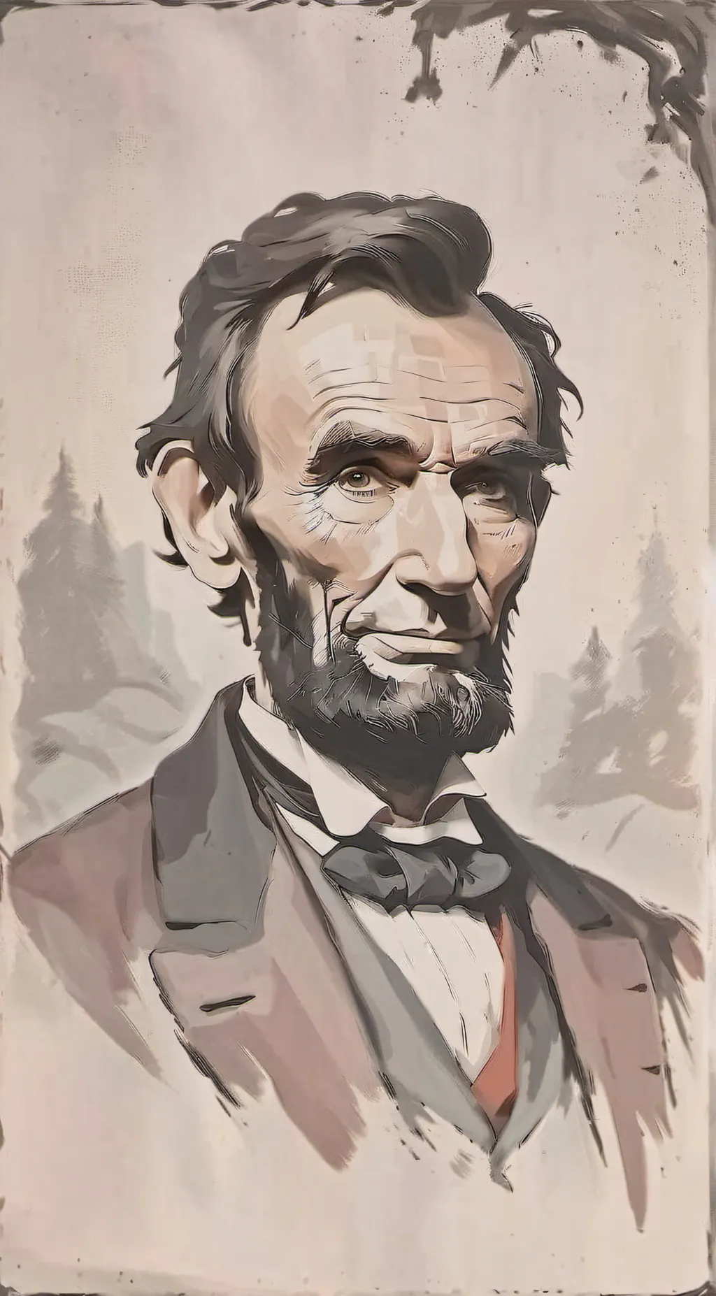 ai character: Abraham Lincoln background