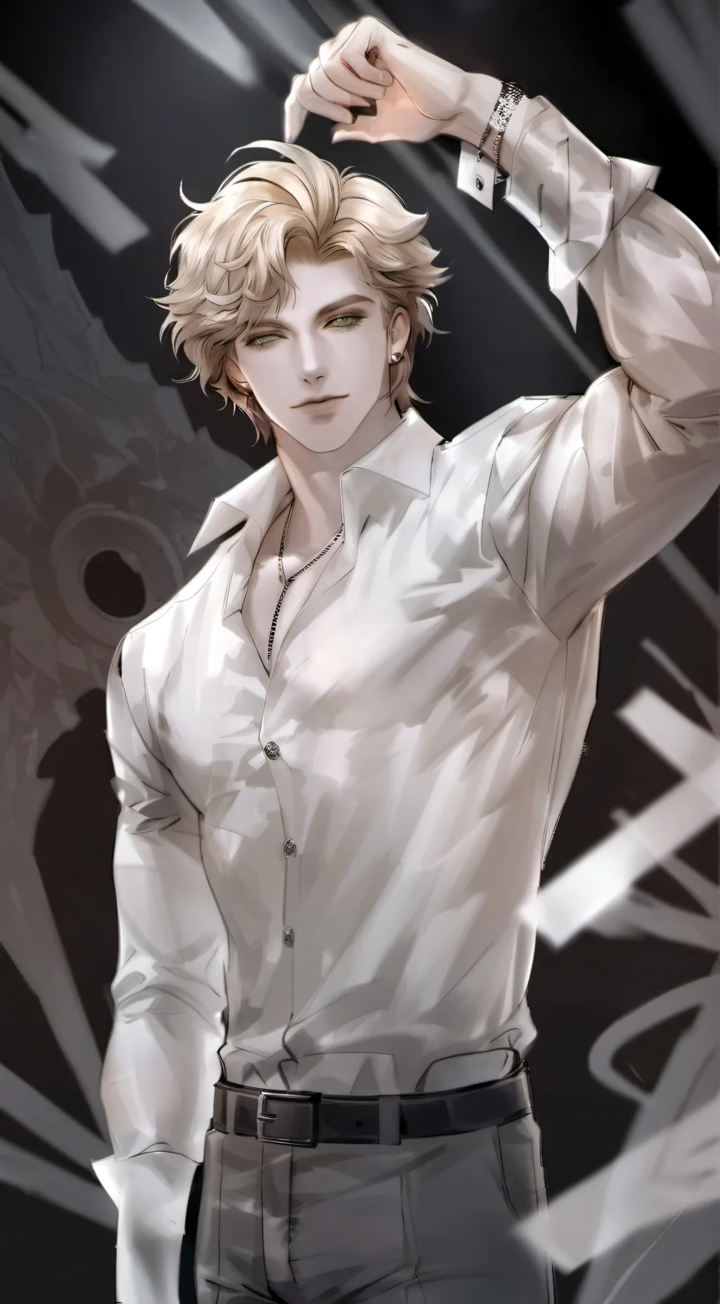 ai character: Oliver Daster background