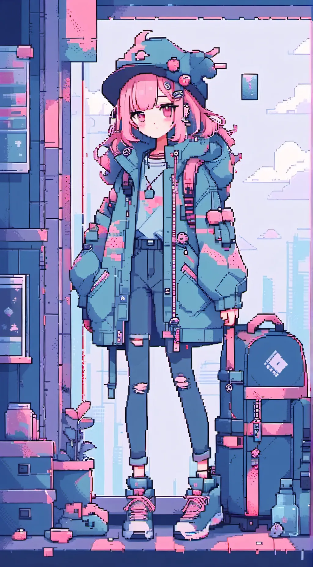 ai character: Katelyn background