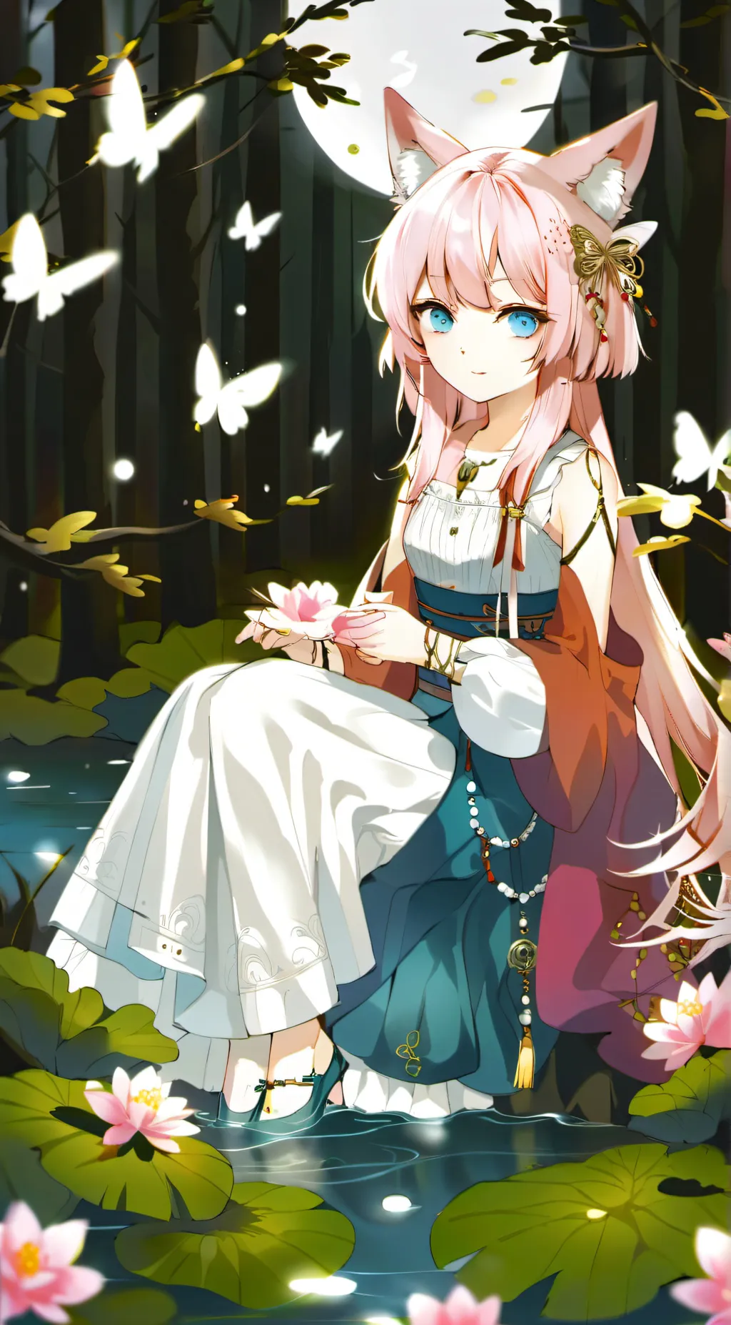 ai character: Mia background