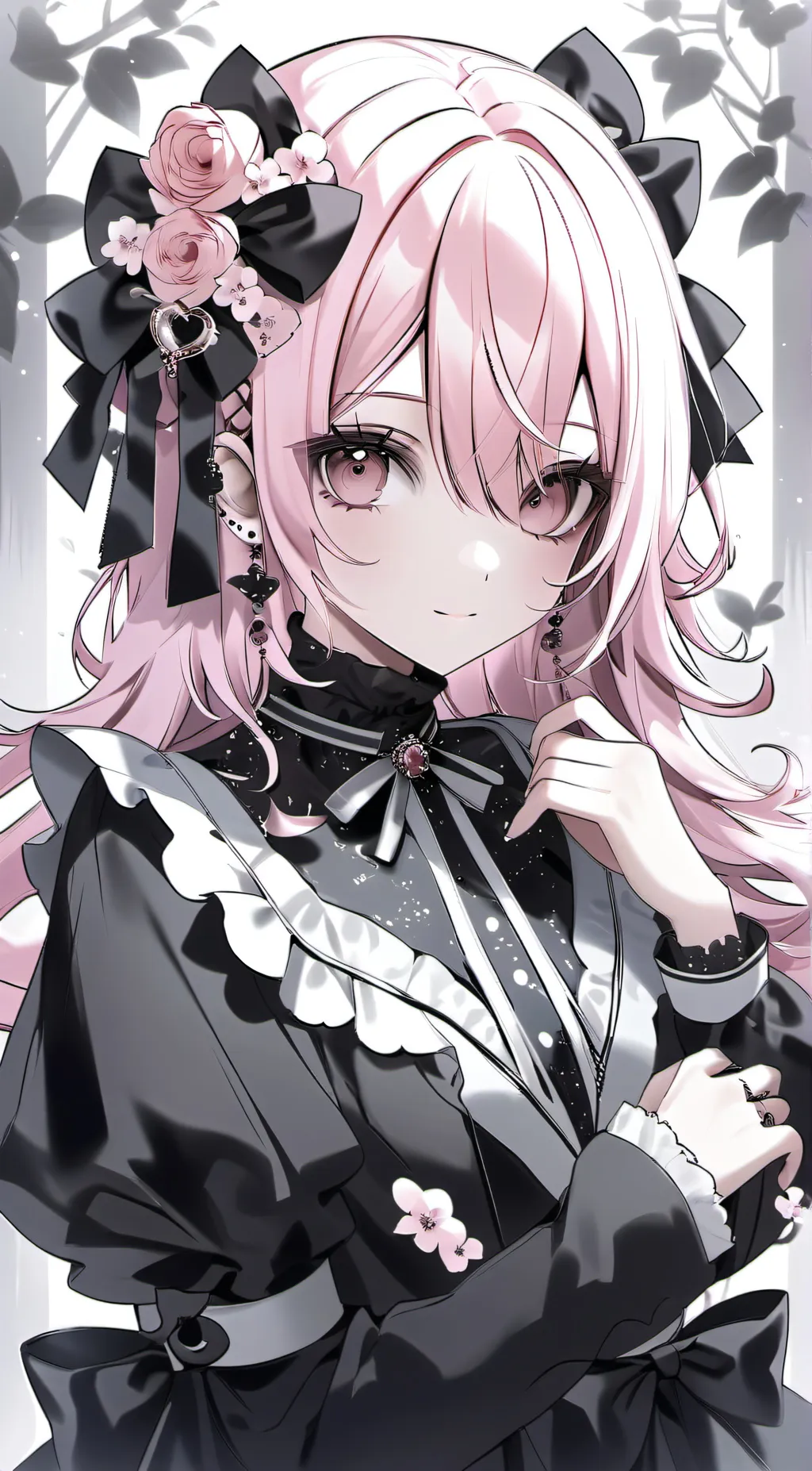 ai character: Hailey  background