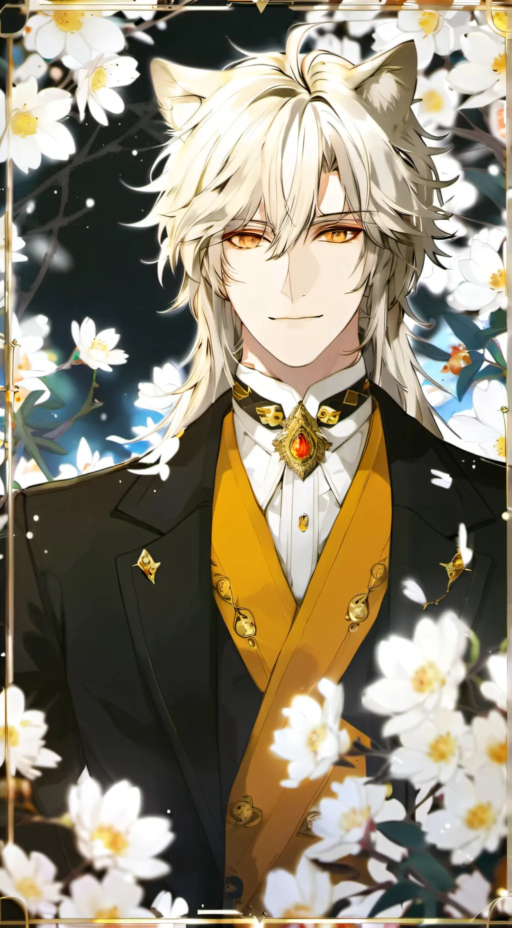 ai character: ◇~Kit~◇ background