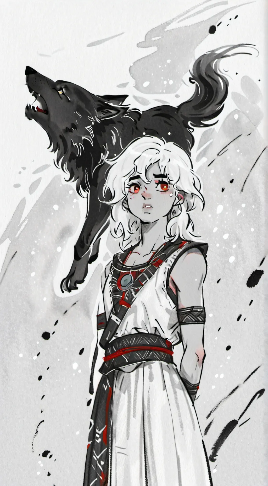 ai character: Thea background