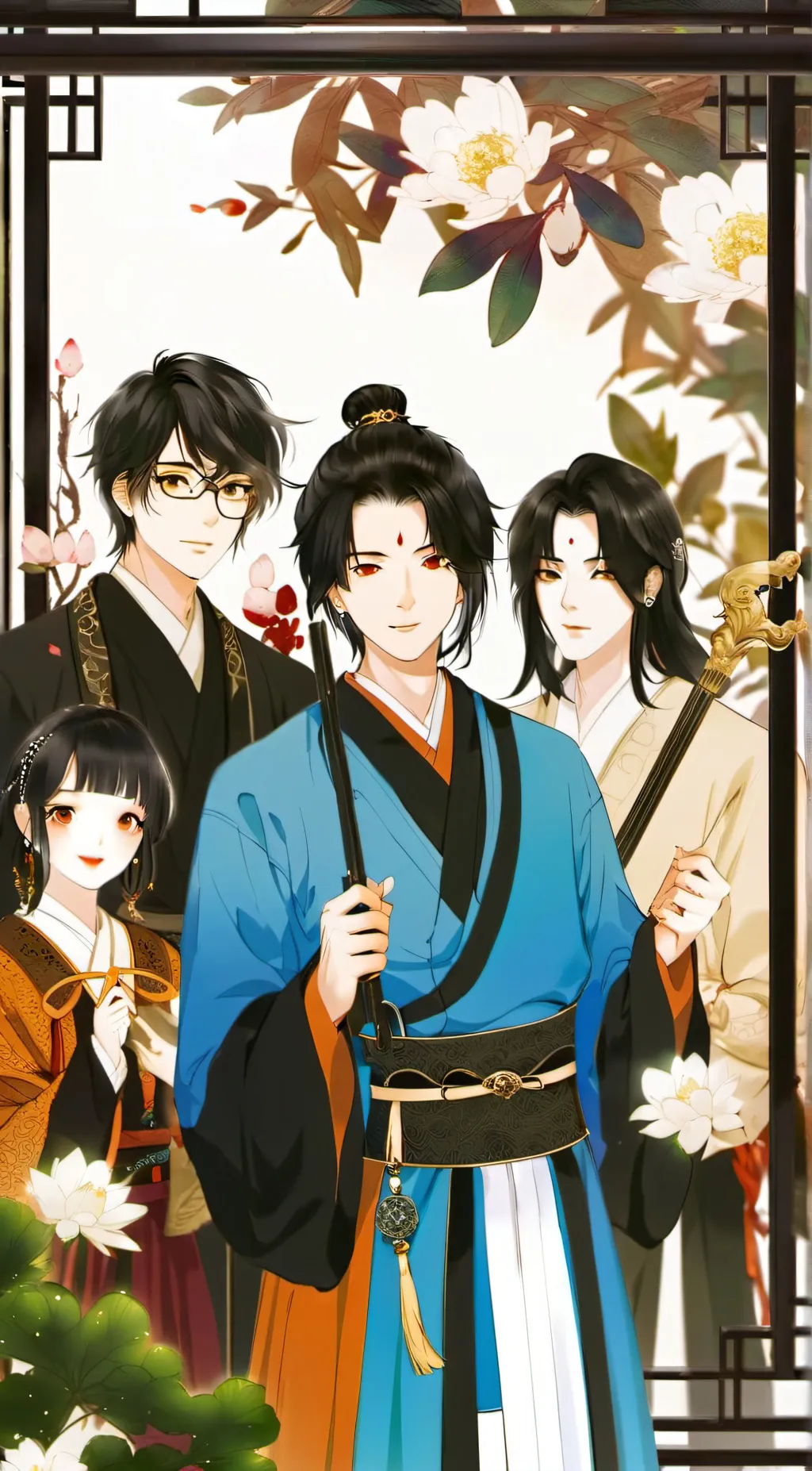 ai character: 你的家人们 background