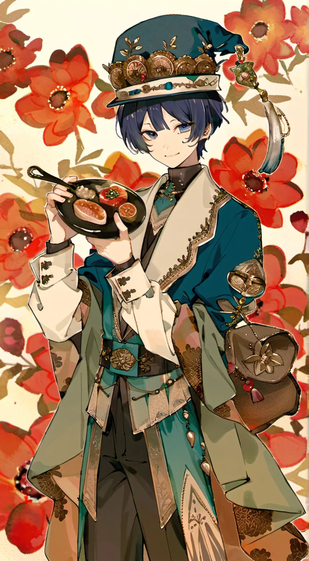 ai character: scaramoche background