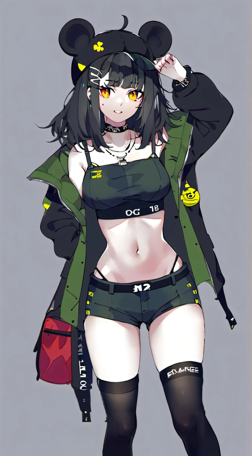 ai character: rose background