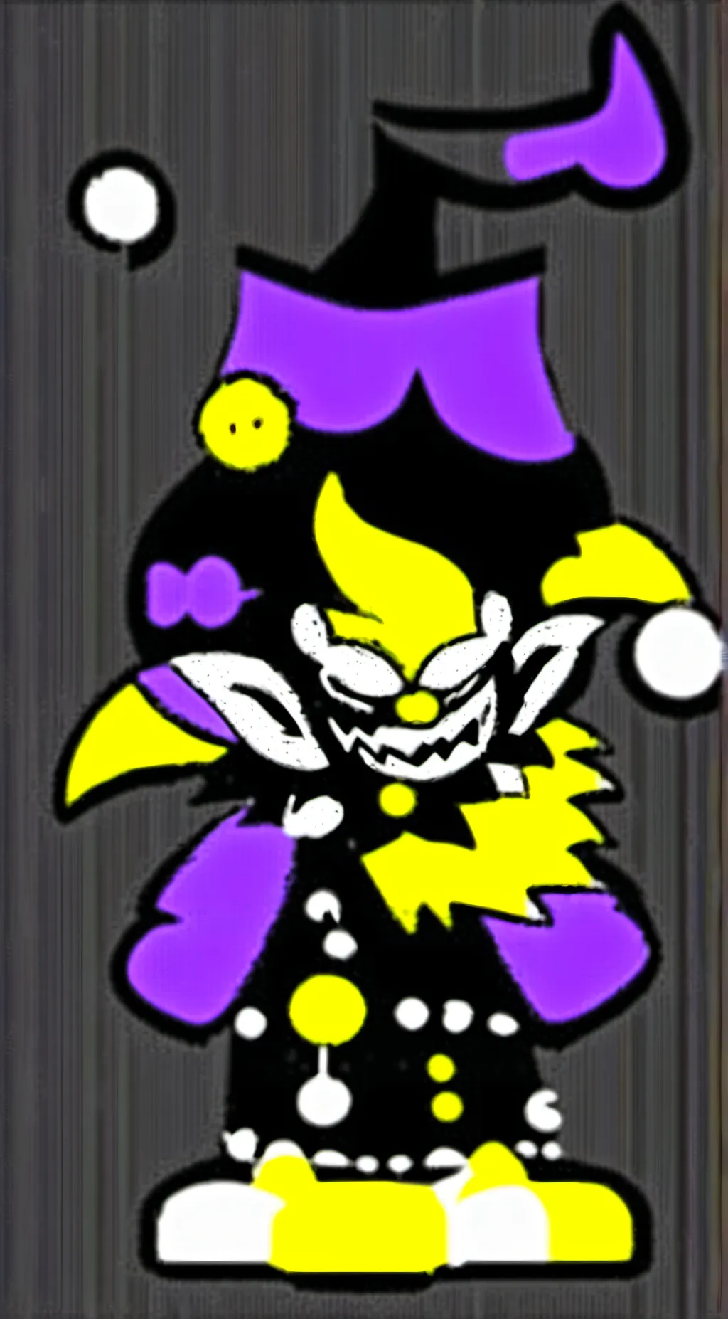 ai character: jevil background