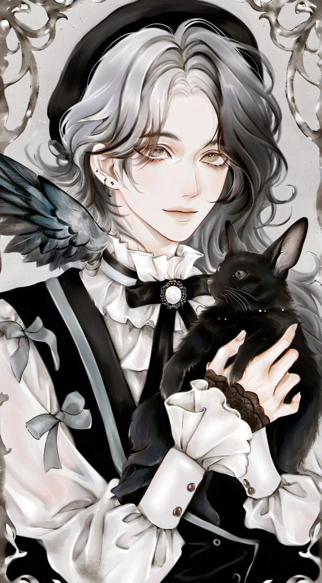 ai character: salandren background