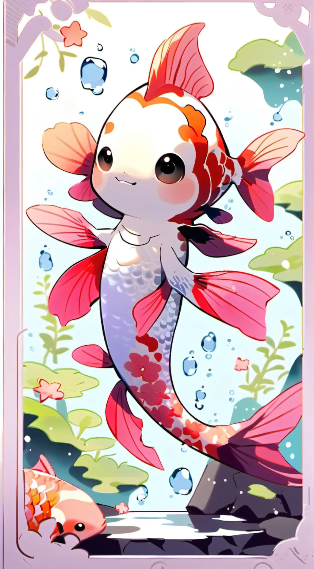 ai character: Nami  and slytheri background