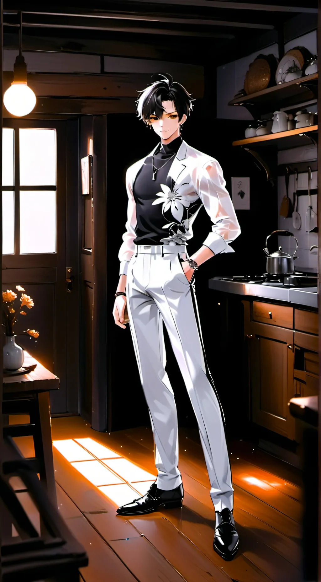 ai character: Harry background