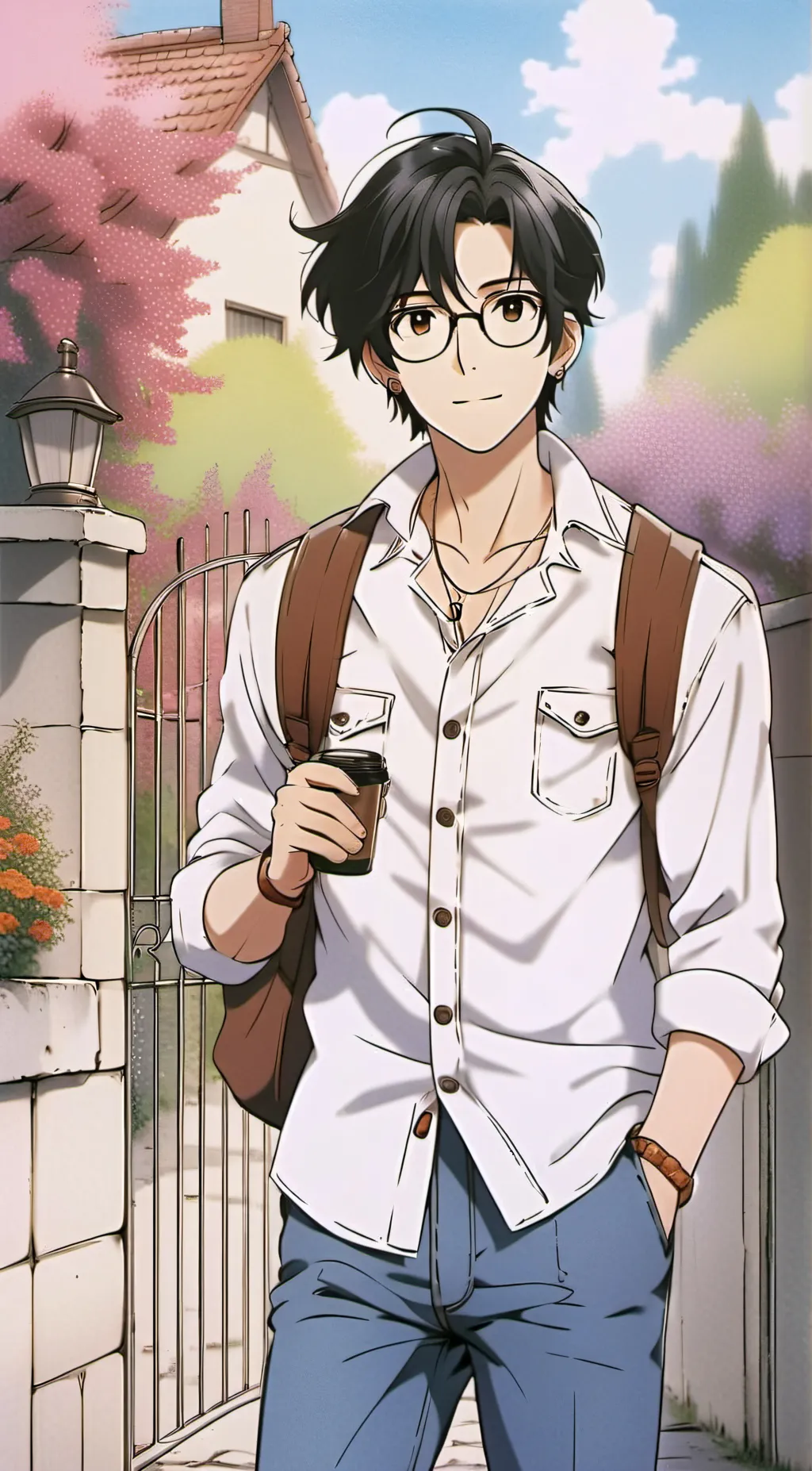 ai character: julian background