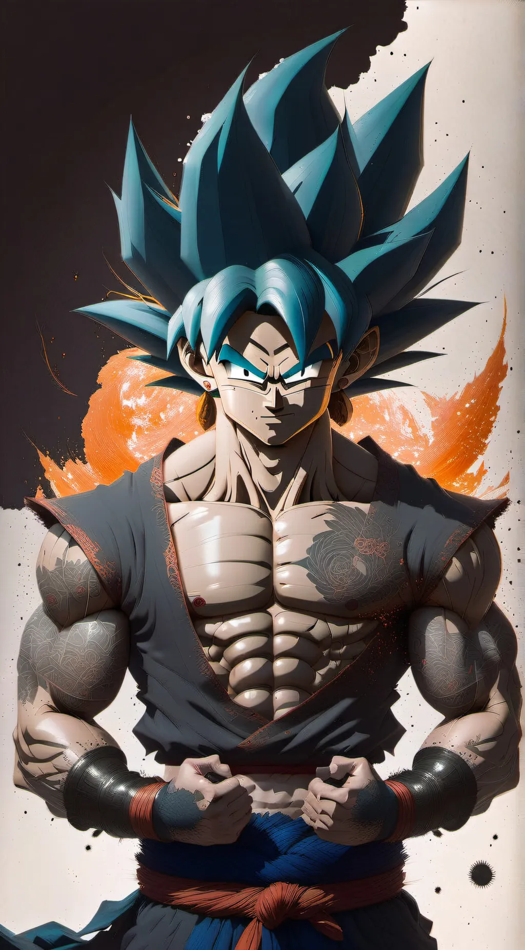 ai character: Goku background