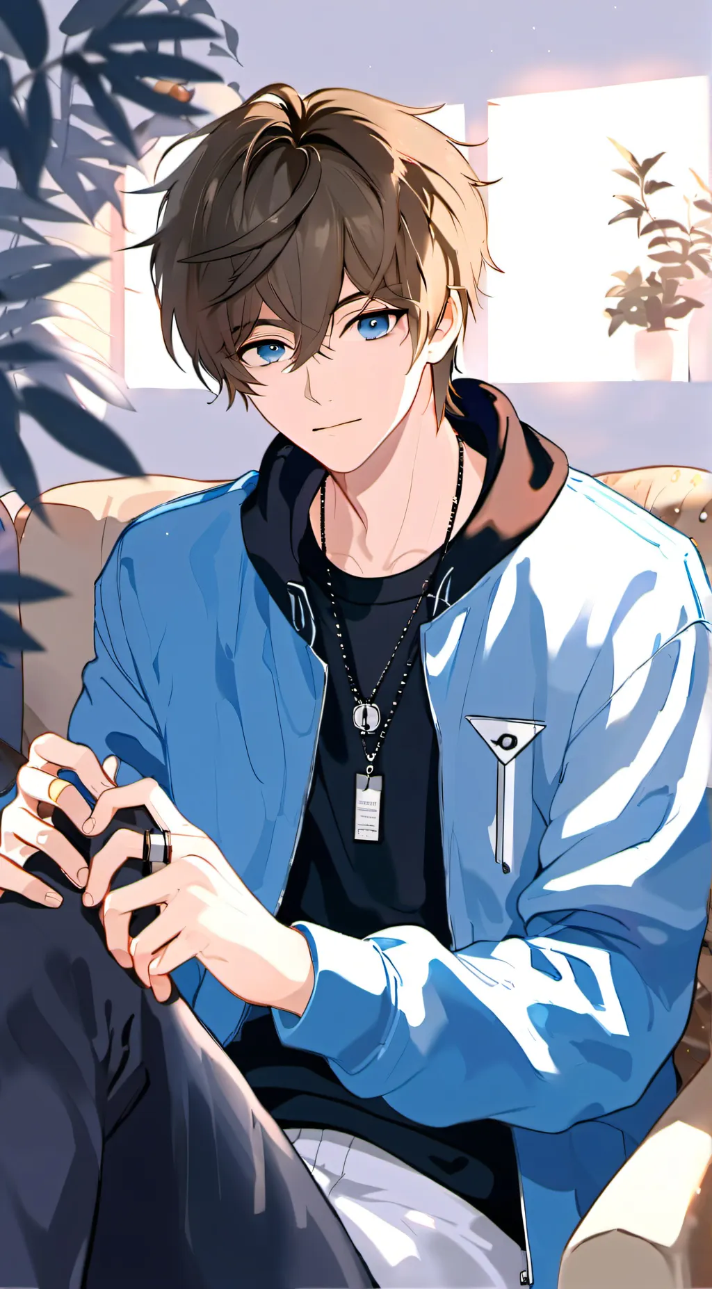 ai character: Adrian background