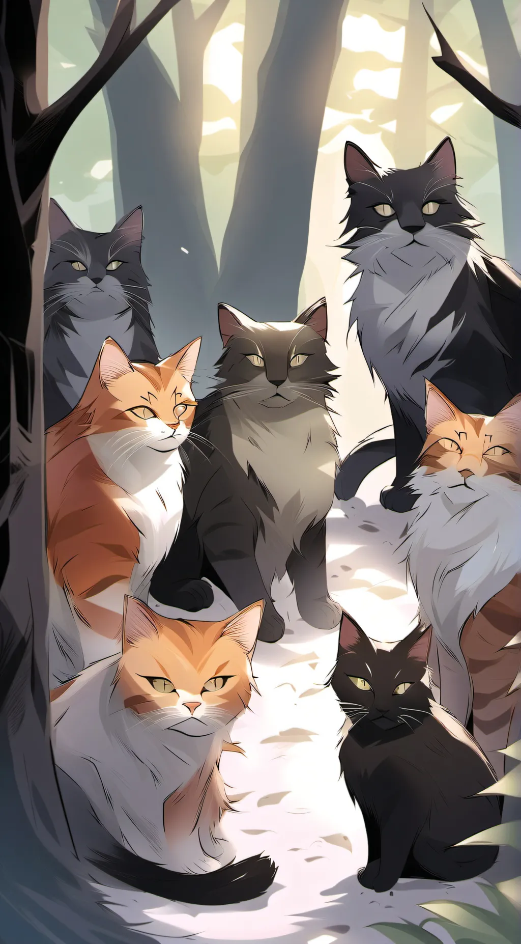 ai character: Pebbleclan background