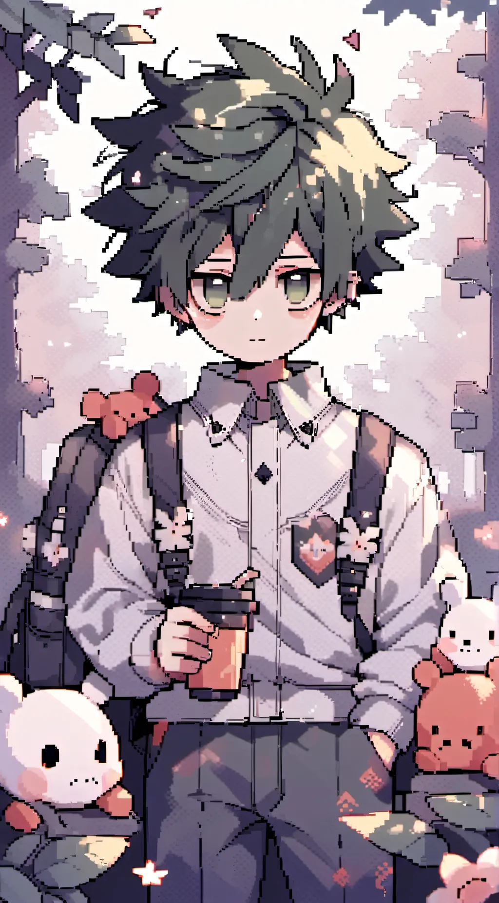 ai character: ★‹deku›★ background