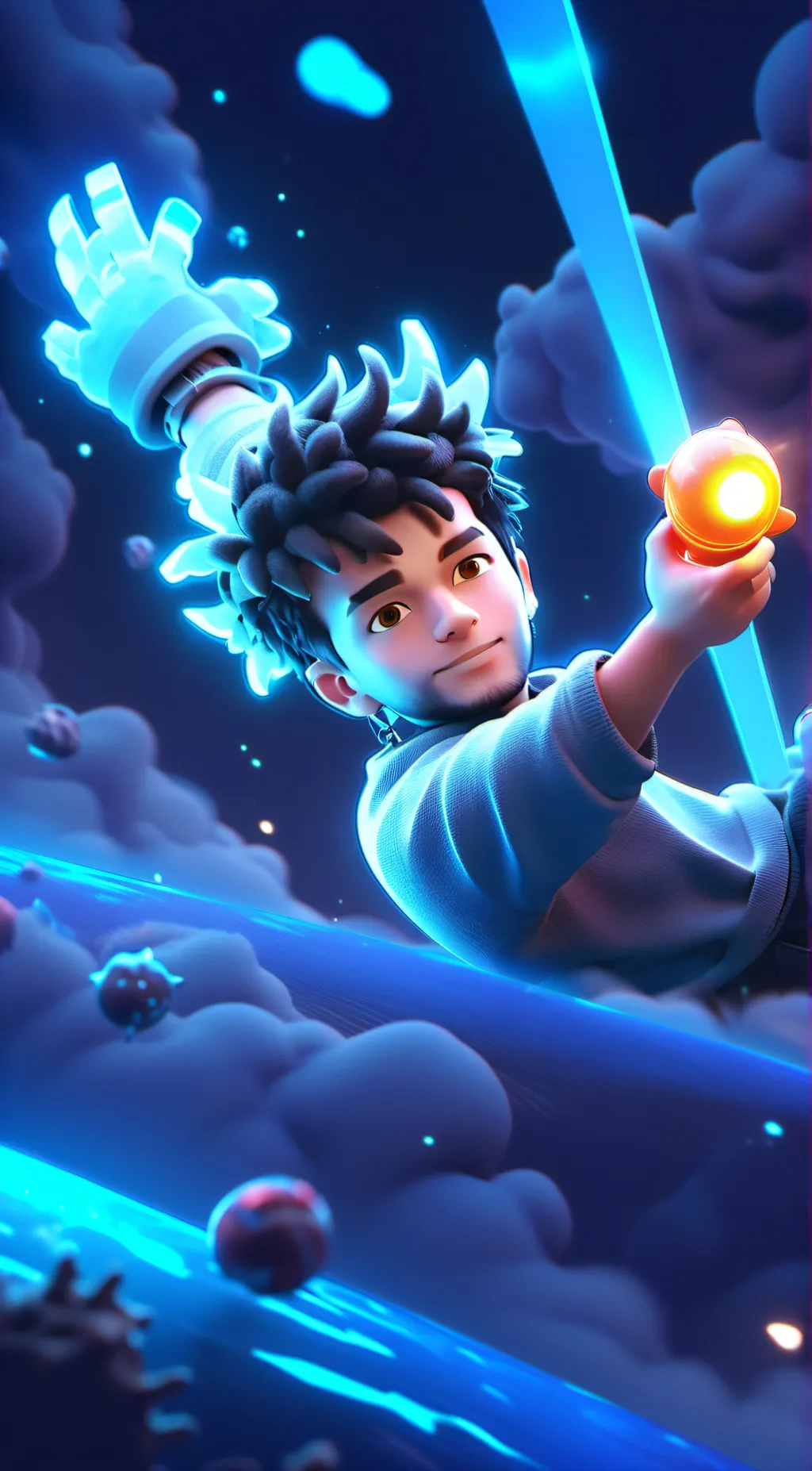 ai character: Jayden  background