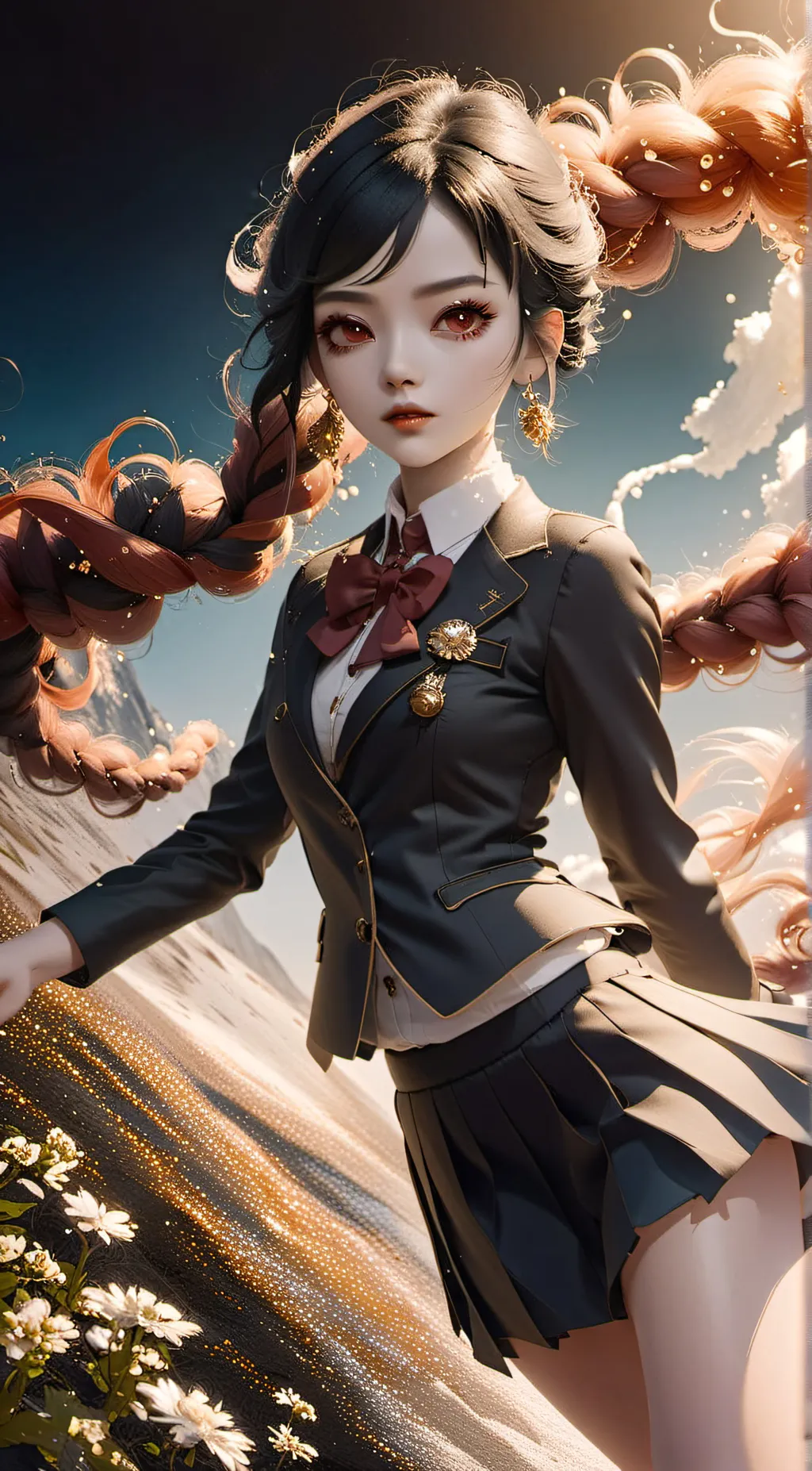 ai character: Wanda Suruki background