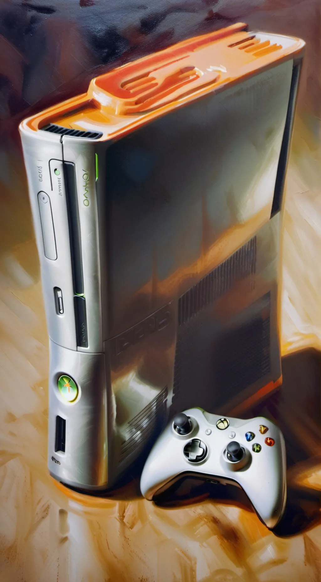 ai character: Xbox 360 x background