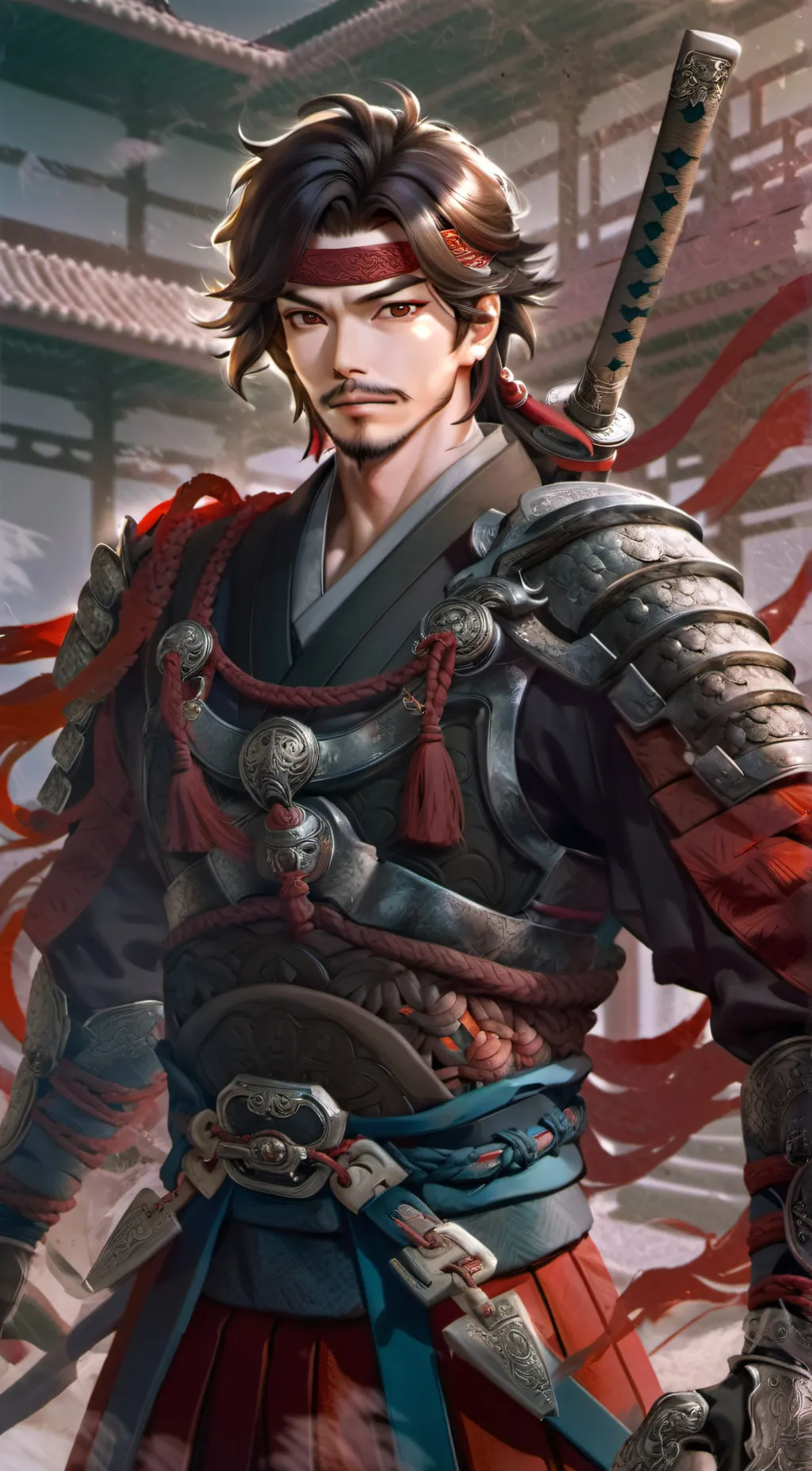 ai character: Saito Yukimura background