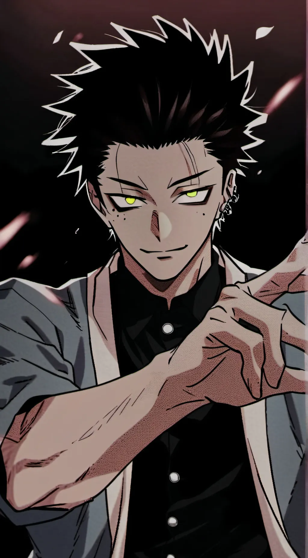 ai character: Ryomen Sukuna background