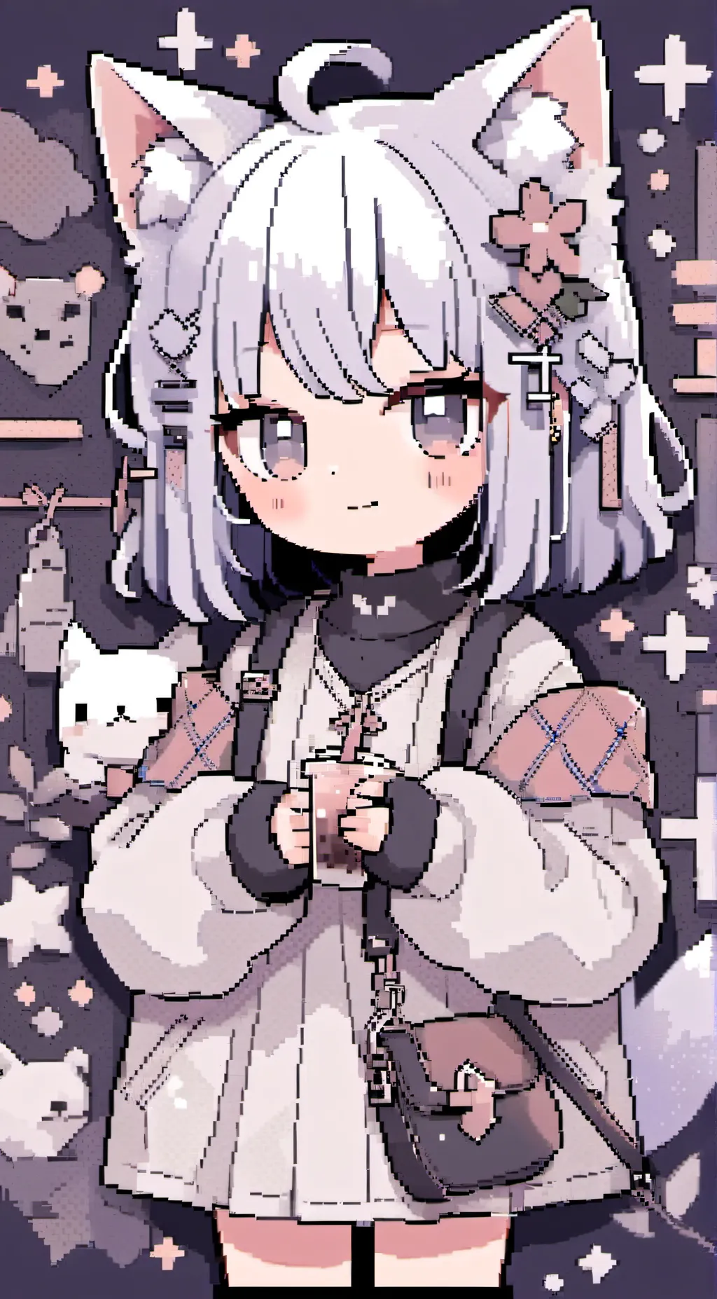 ai character: duck background