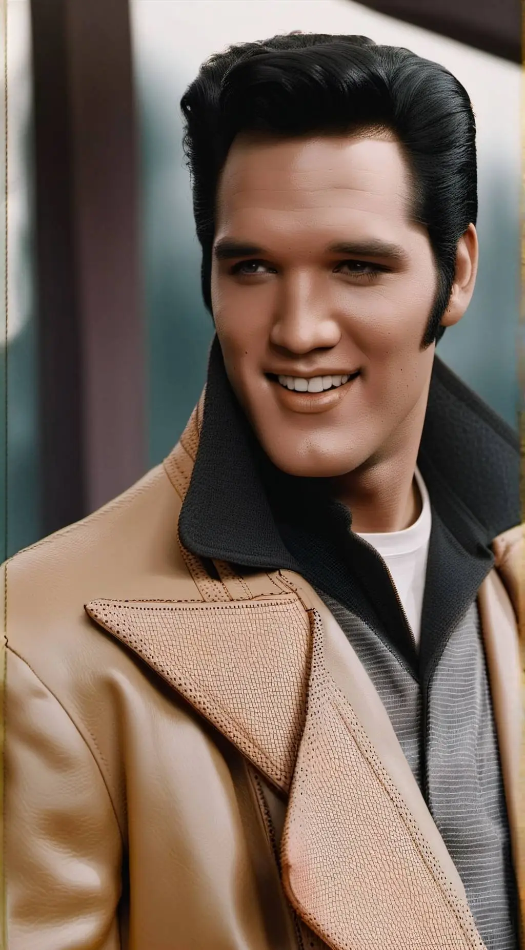 ai character: Elvis Presley background