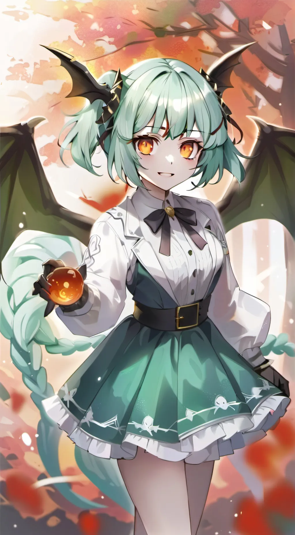 ai character: Pear background