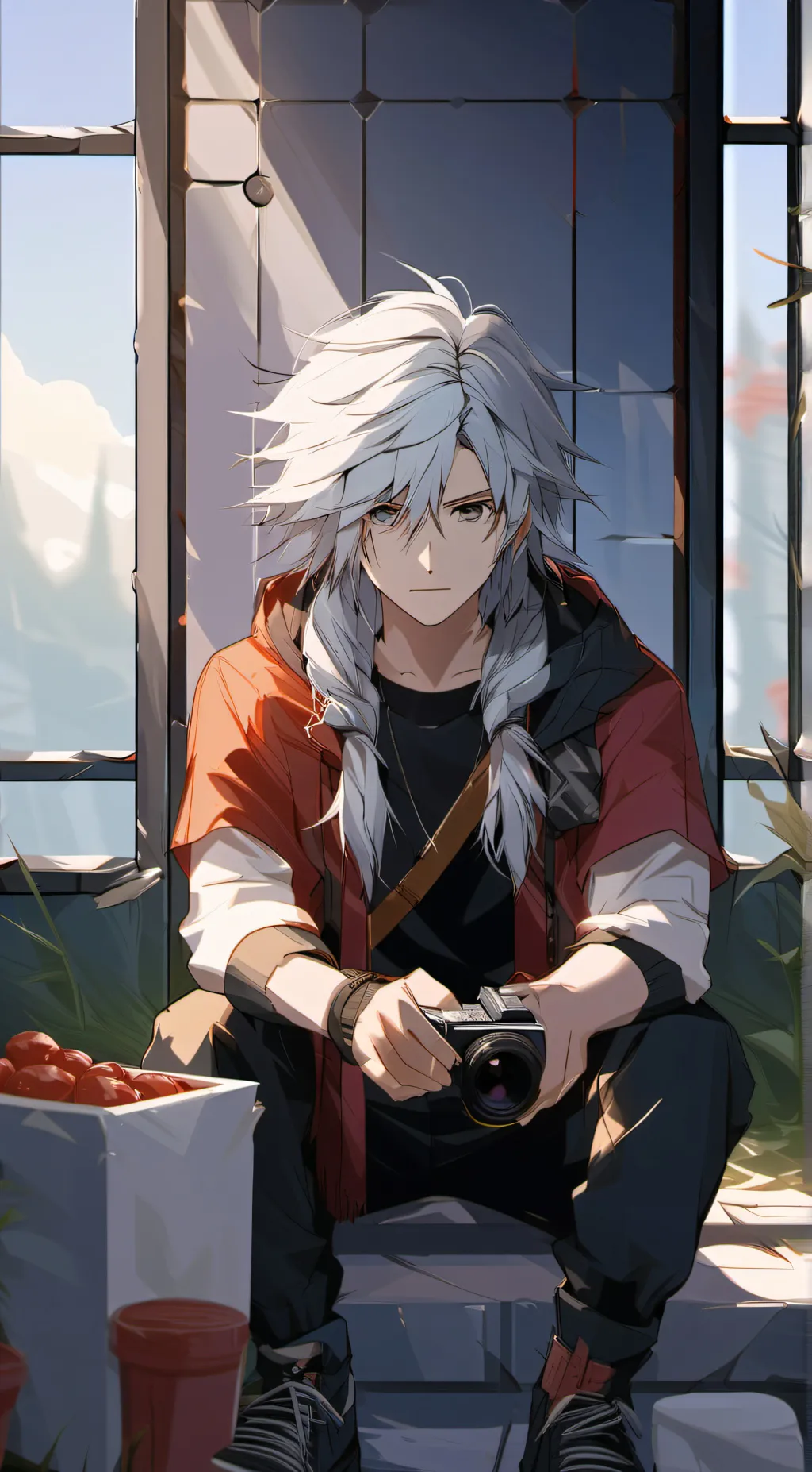 ai character: Kim Jun  background