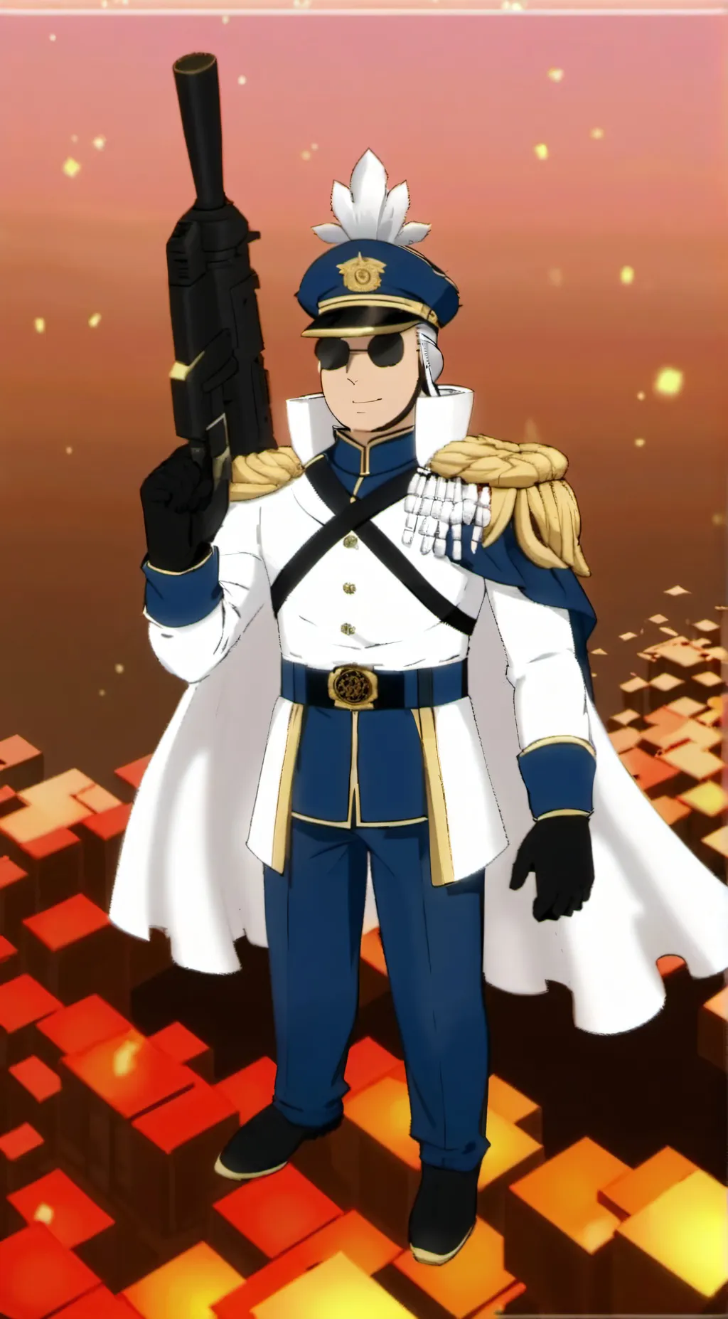 ai character: commander background