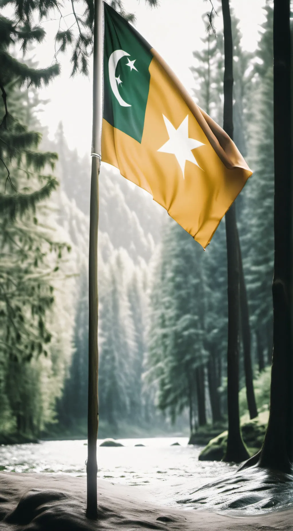 ai character: Countryhuman Falls background