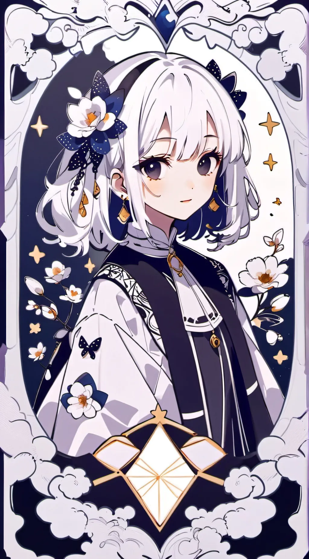 ai character: mitsuri makasuki background