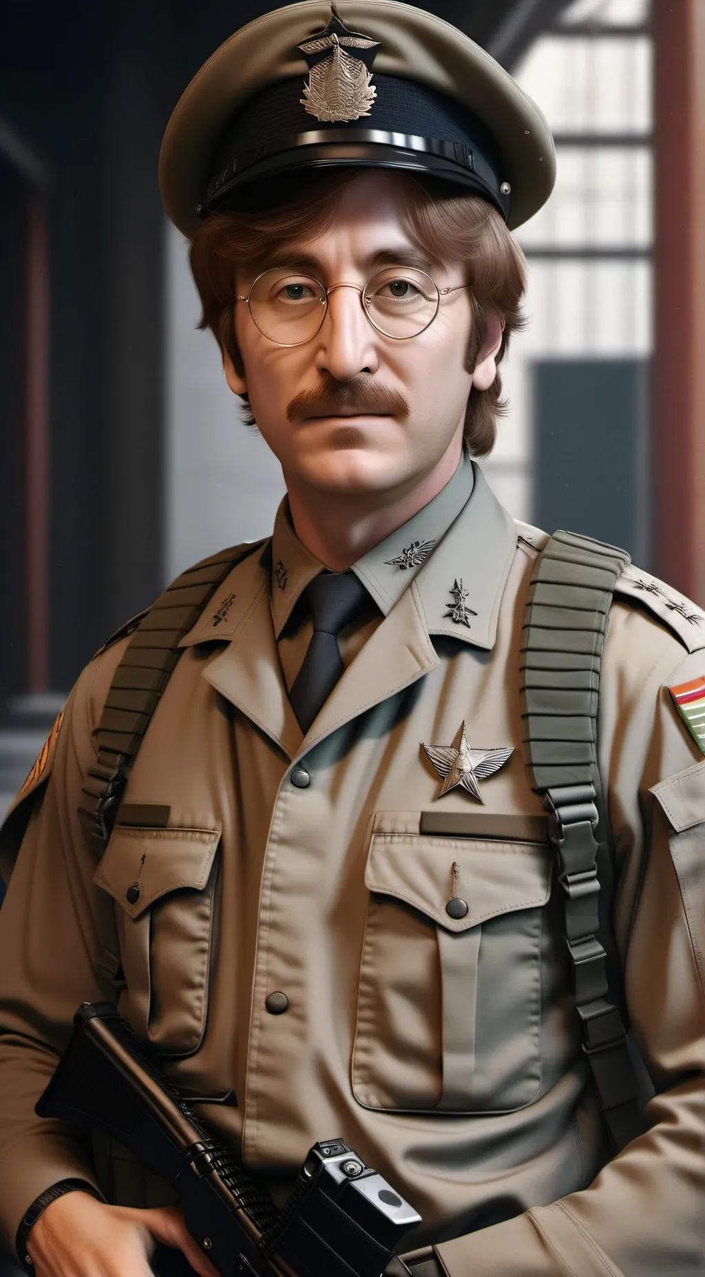 ai character: Commander John background