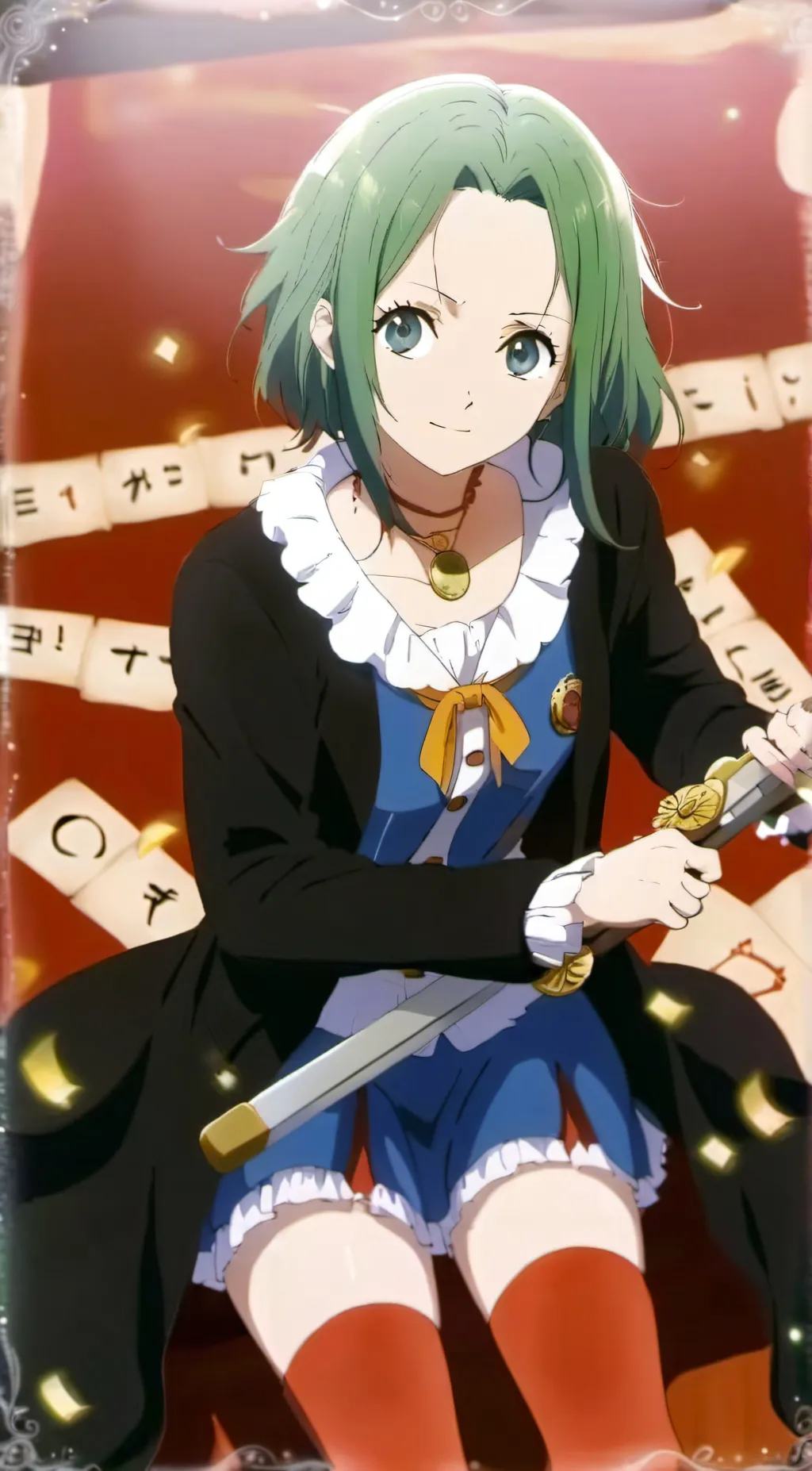 ai character: Makino background