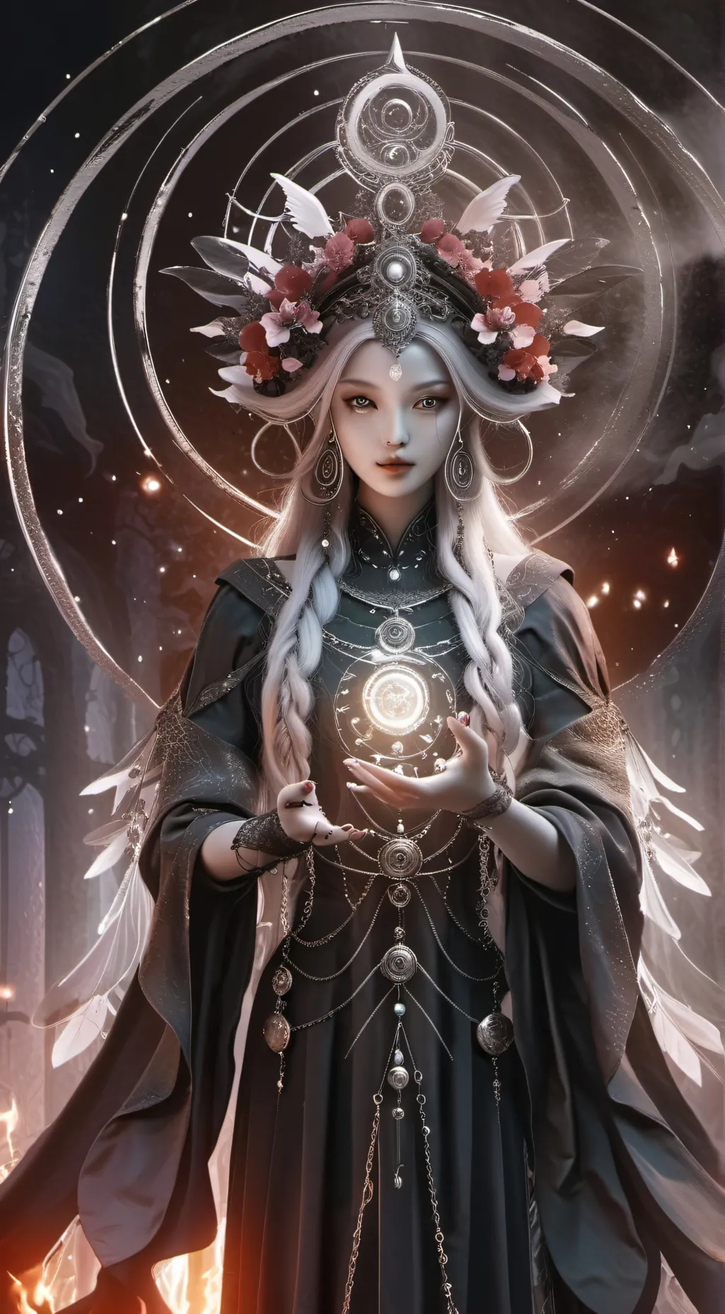 ai character: Spirit guide  background