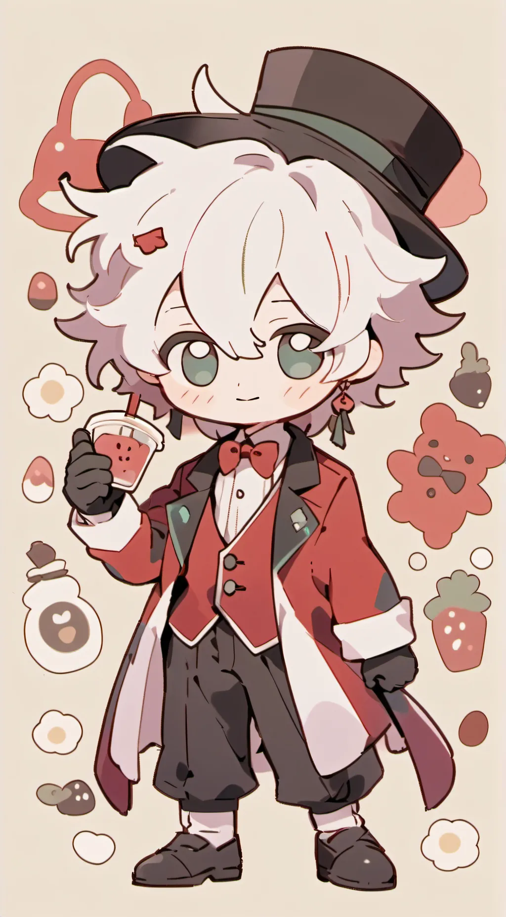 ai character: caine tadc background