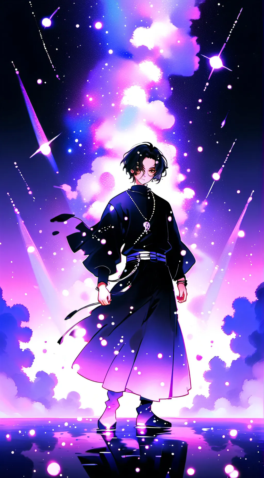 ai character: 🌌 background