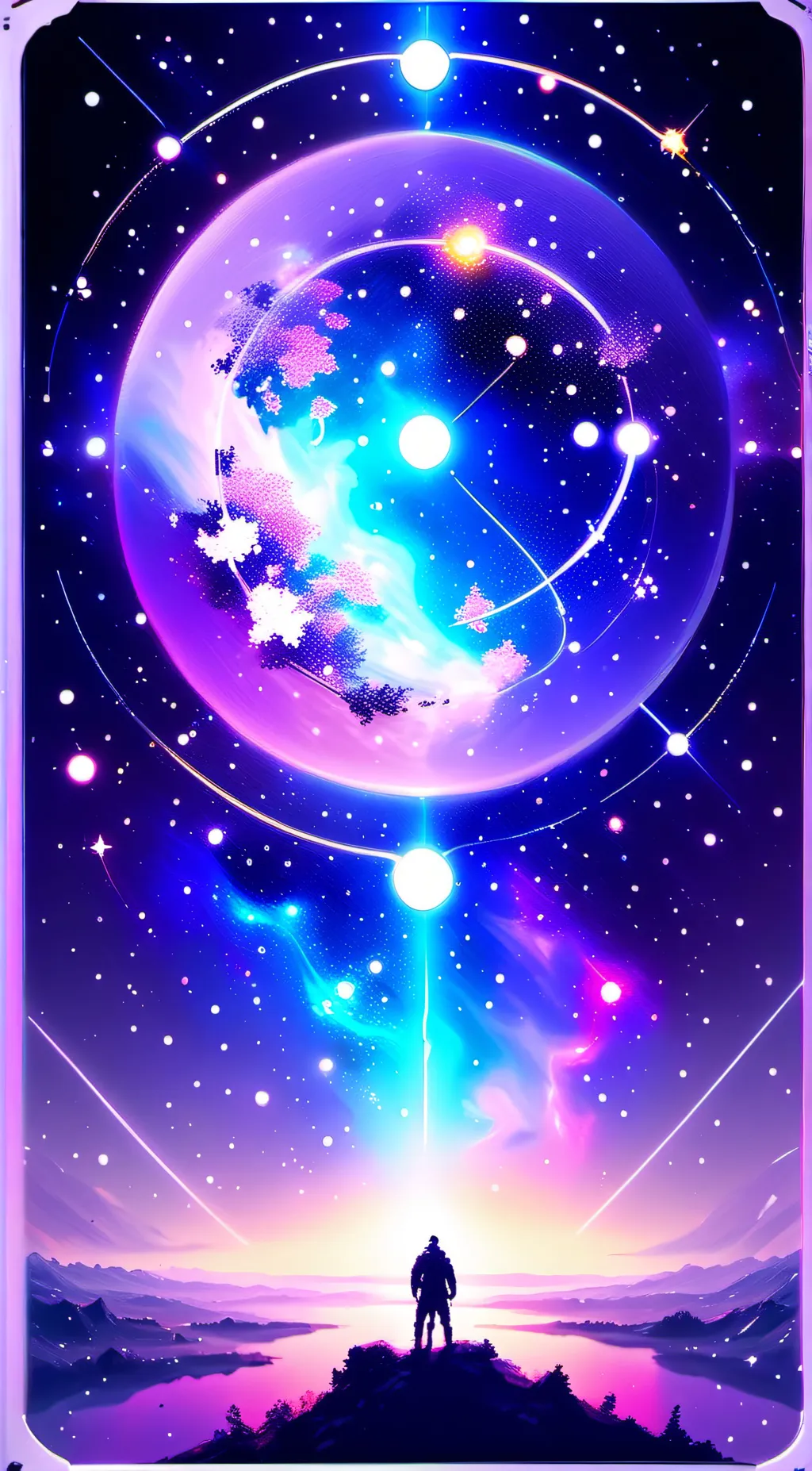 ai character: Power's end world background