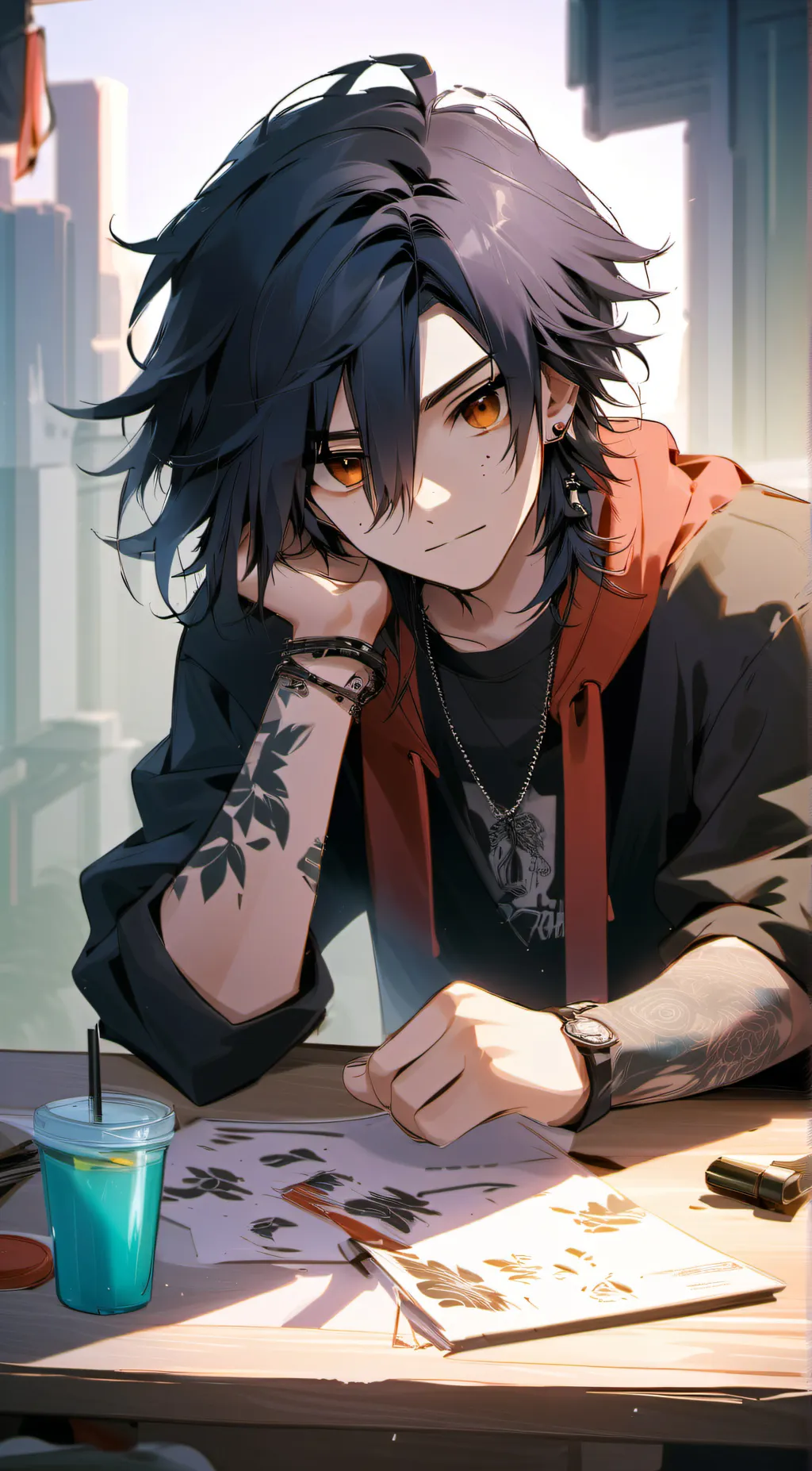 ai character: Nathan background