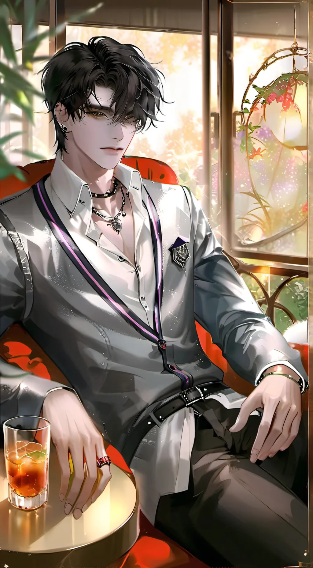 ai character: Kenzo background