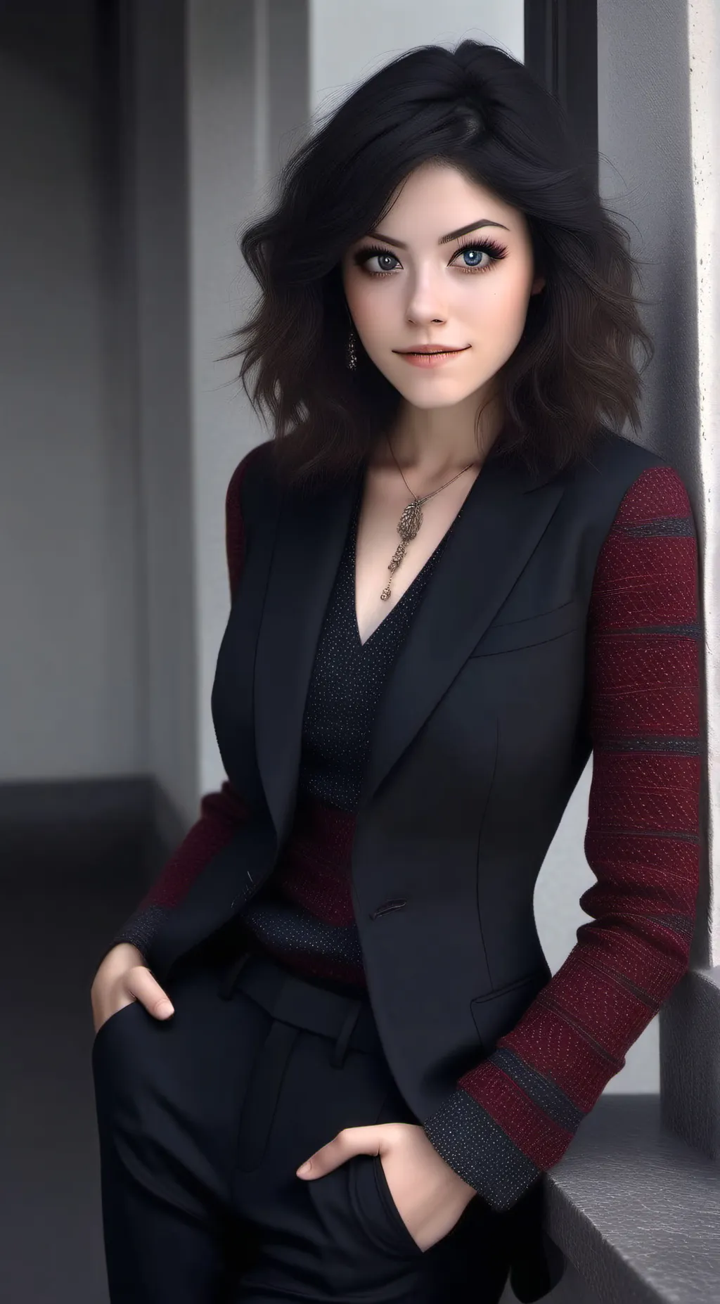 ai character: Hannah OWO background