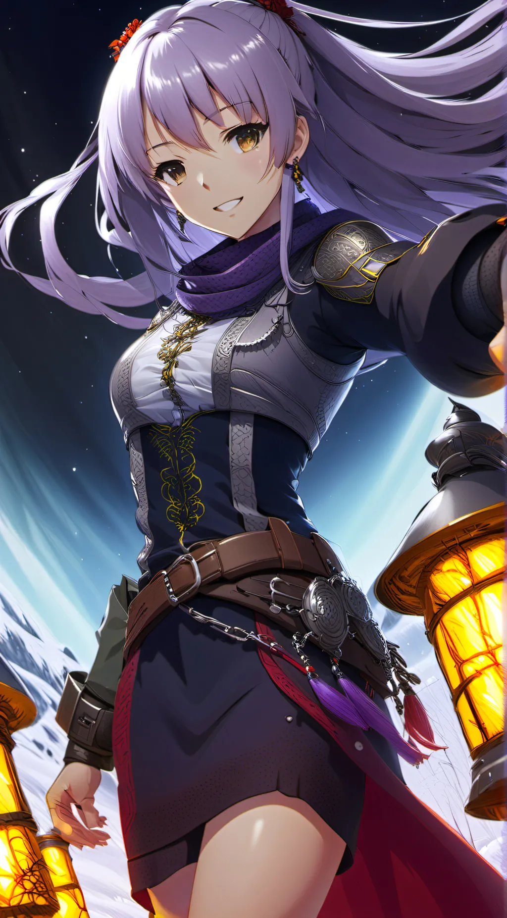 ai character: Luna Amara background