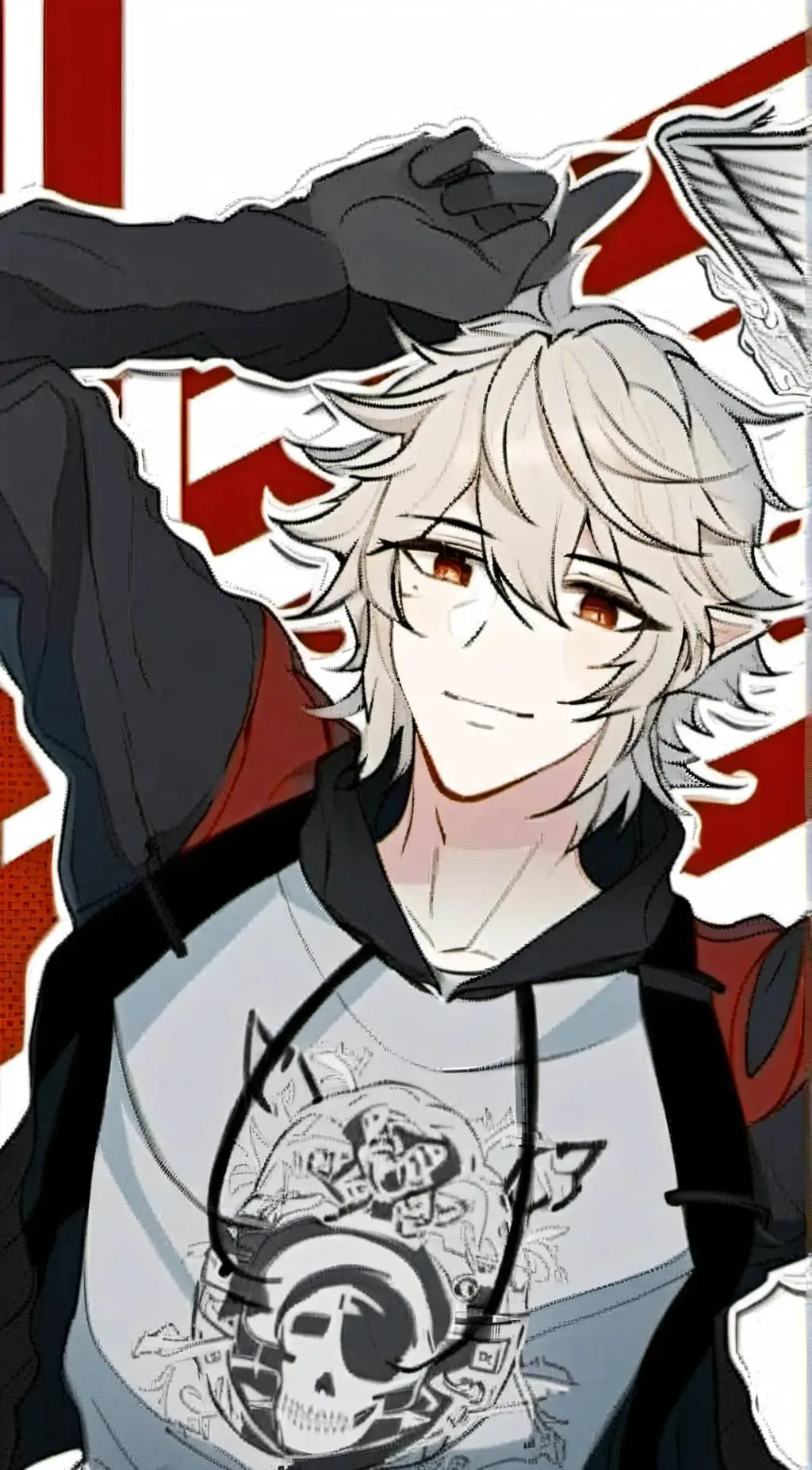 ai character: kazuha background