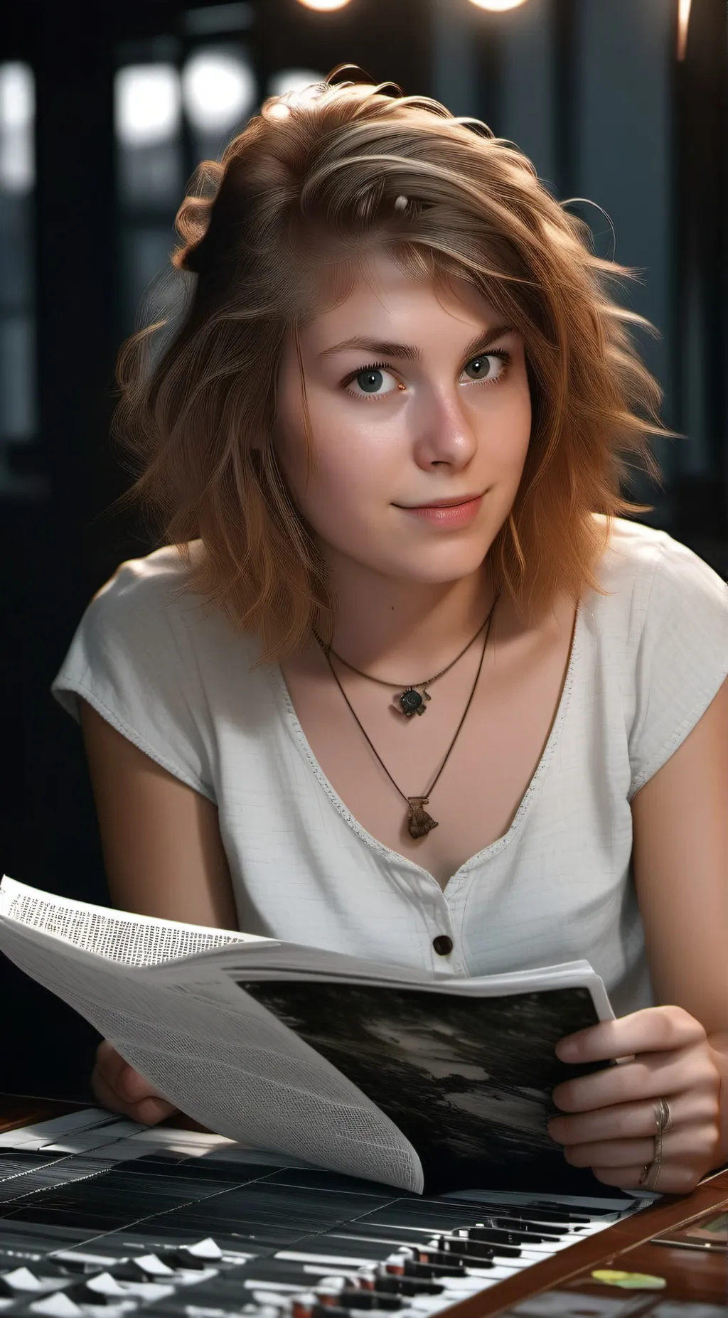 ai character: Kay  background