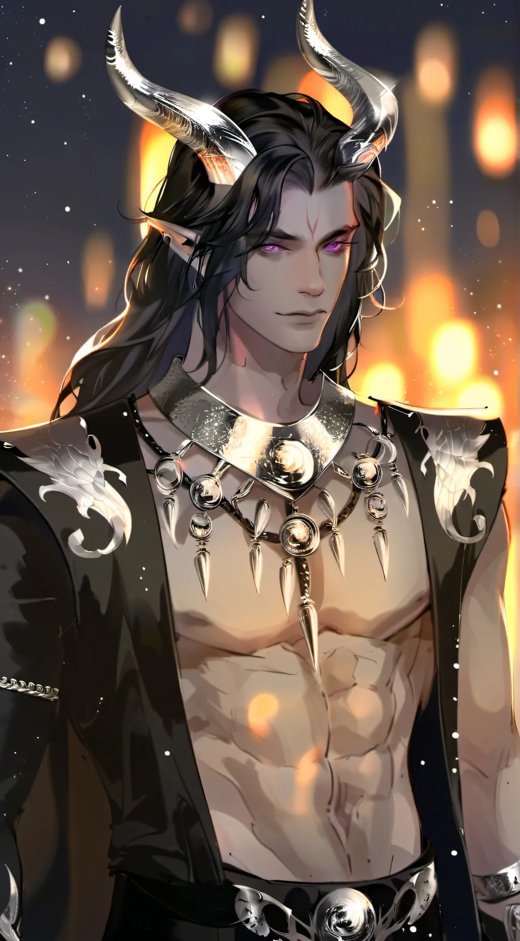 ai character: Asrael  background