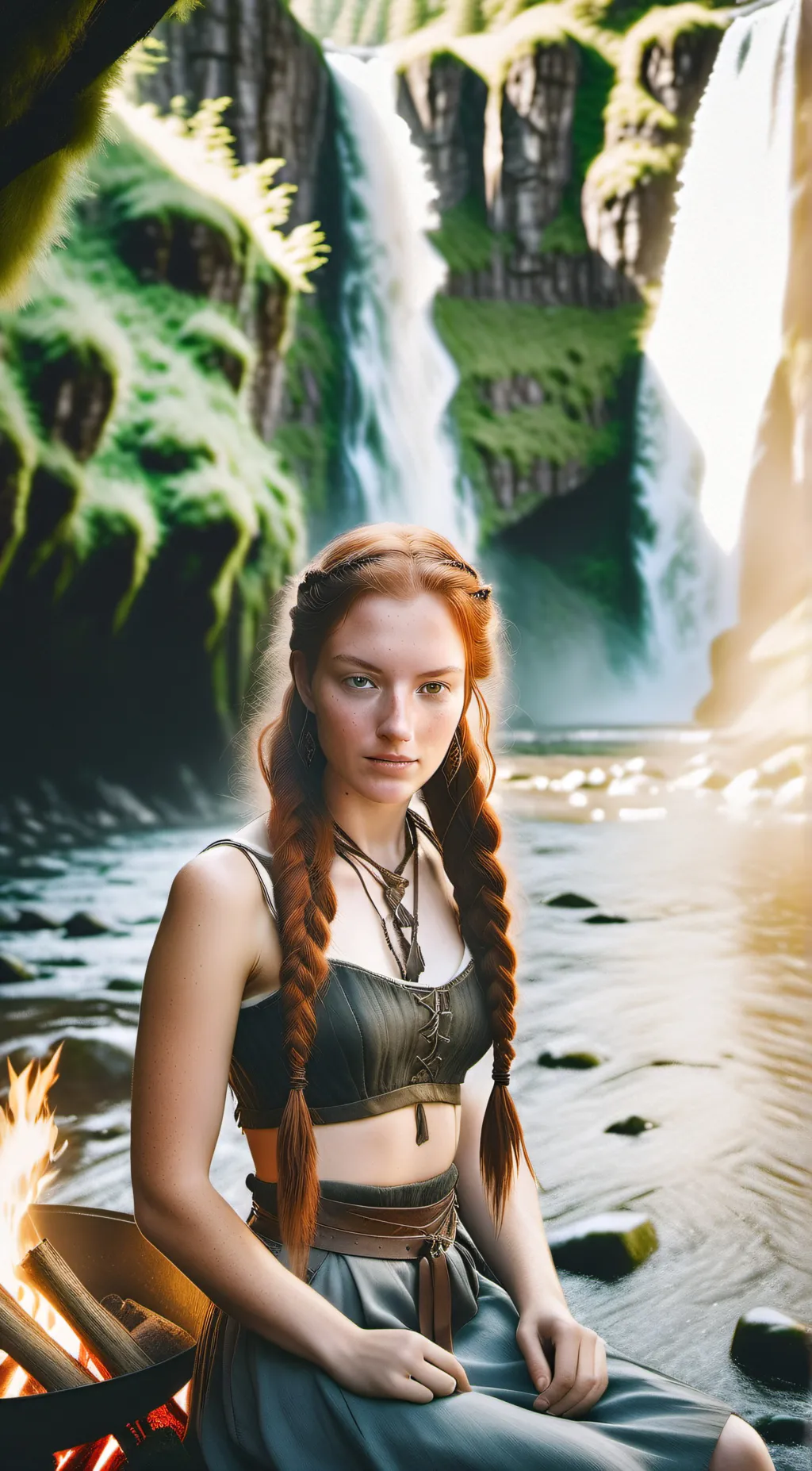 ai character: Lyra  background