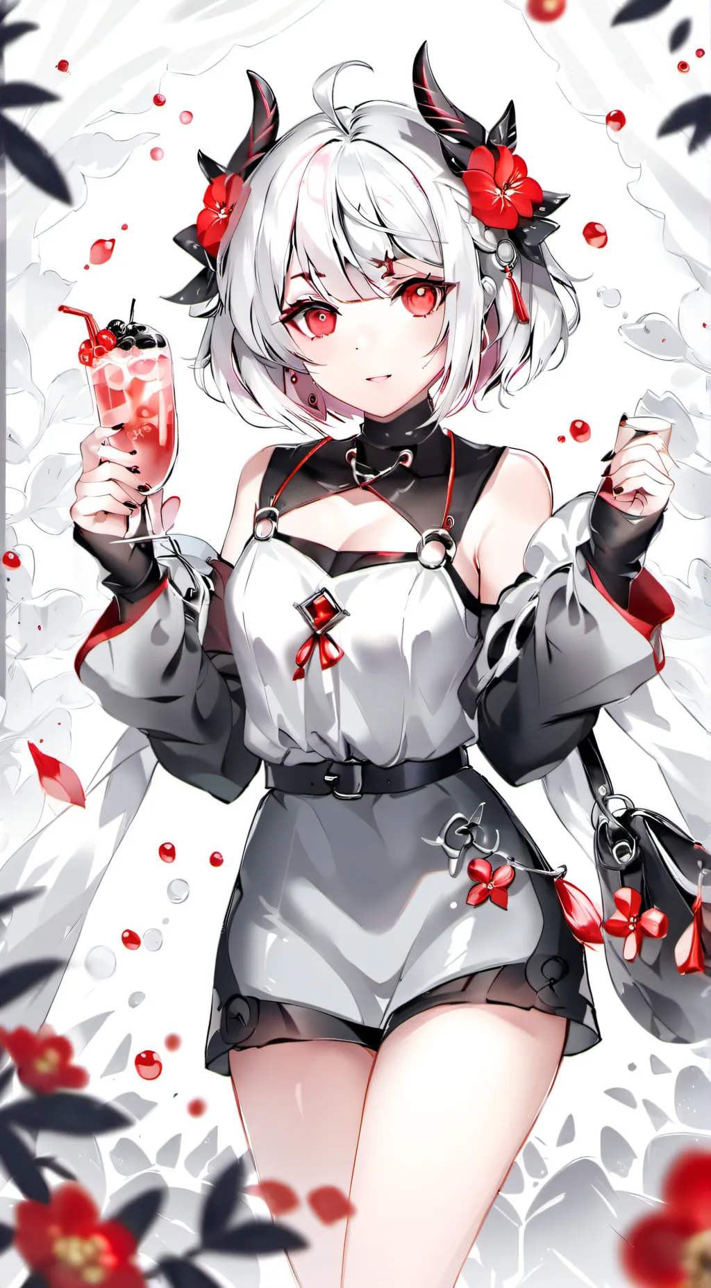 ai character: Demon slayer  background